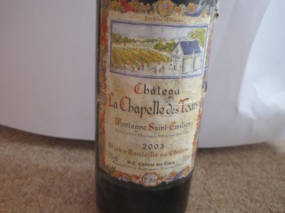 Chateau La Chapelle des Tours, Montagne Saint Emilion