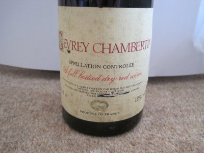 Henri Bachey, Gevrey Chambertin