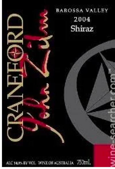 Craneford, John Zilm Shiraz, Barossa Valley