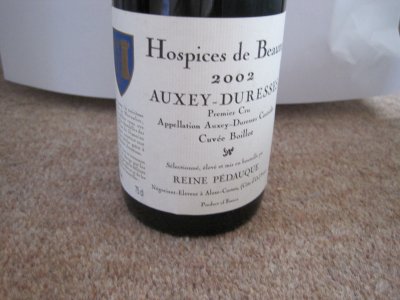 Reine Pedauque, Auxey-Duresses 1er Cru, Hospices de Beaune Cuvee Boillot