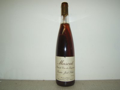 Muscat  Vin de Liqueur Cuvee Jose Sala