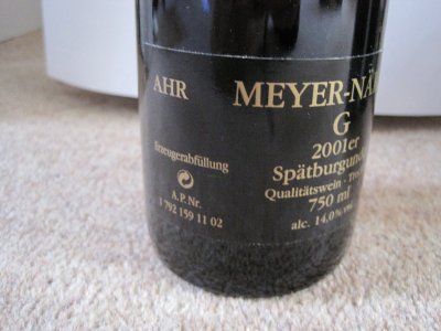 Weingut Meyer-Nakel, Spatburgunder Trocken 