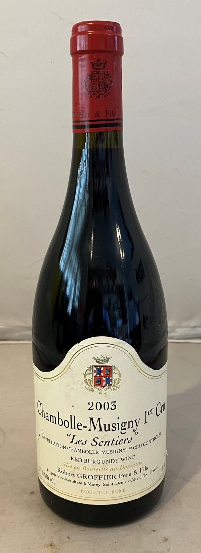 Robert Groffier, Chambolle-Musigny Premier Cru, Les Sentiers