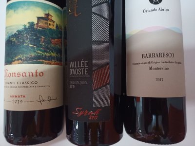 Different Italian Wines