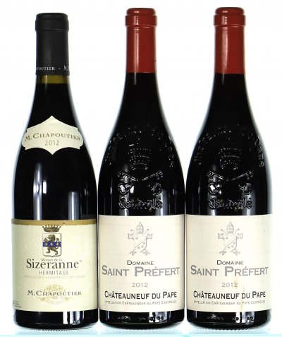 North and South Rhone Mixed Lot