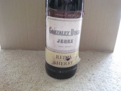 Gonzalez Byass, Reina, Sweet Brown Sherry, old bottling