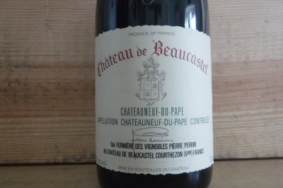 Chateau de Beaucastel Rouge, Chateauneuf-du-Pape