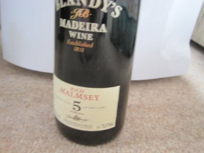 Blandy's, 5 Years Old Malmsey, old bottling