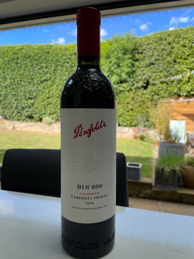 Penfolds Bin 600 California Cabernet Shiraz