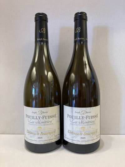 Joseph Burrier Pouilly-Fuisse, Les Menetrieres Chateau de Beauregard