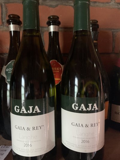 Gaja and Rey 2016 -2 bottle lot