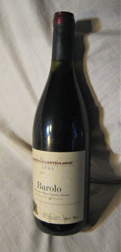 Contea di Castiglione, Barolo 2005.  