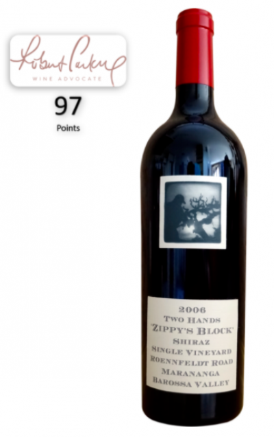 Two Hands Shiraz, Zippy's Block, Barossa, Two Hands