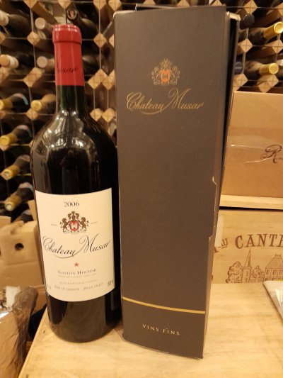 2006 Chateau Musar Christmas Magnum (JR - 18+ points)