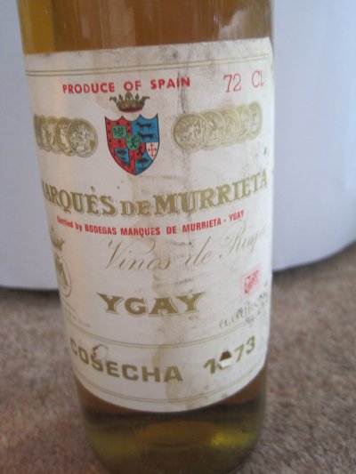 Marques de Murrieta, Ygay Blanco, Rioja