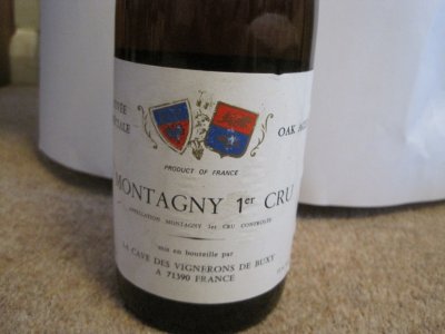 Vignerons de Buxy, Montagny Premier Cru Cuvee Speciale