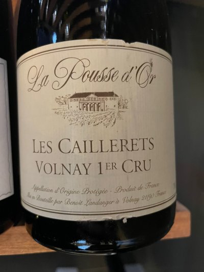 La Pousse d'Or, Volnay Premier Cru, Les Caillerets