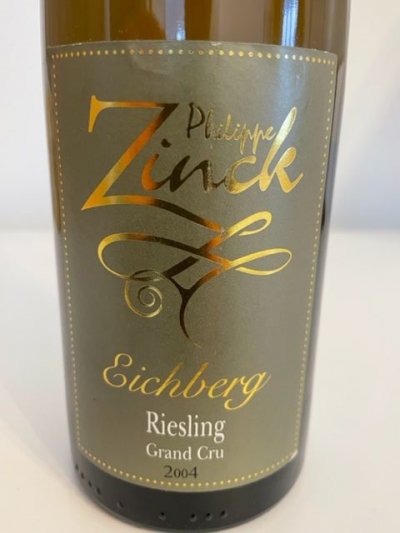 Alsace Eichberg single vineyard Riesling GRAND CRU 