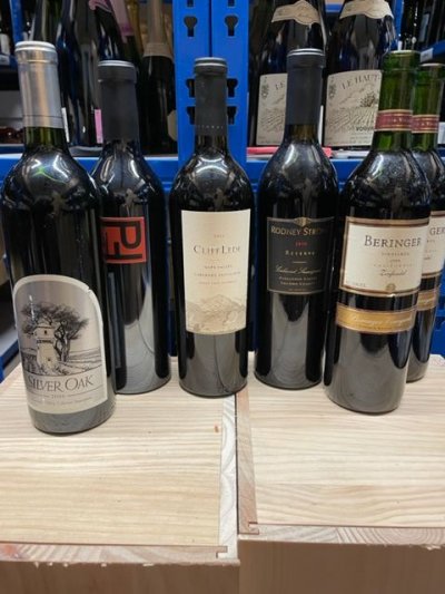 US NAPA CABERNET COLLECTION X 6