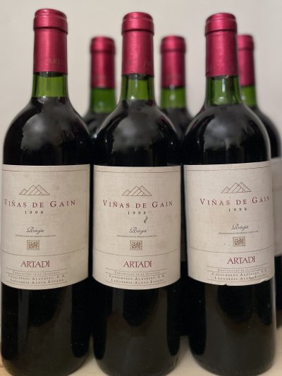 6x Artadi, Vinas Gain, Rioja 