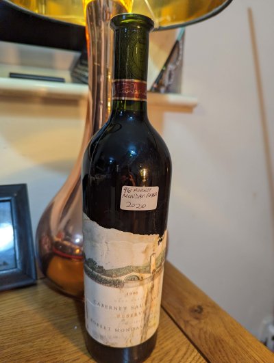 Robert Mondavi Winery, Reserve Cabernet Sauvignon, Napa Valley