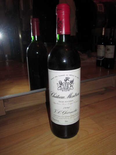 One Bottle of Chateau Montrose 2eme Cru Classe, Saint-Estephe 1996