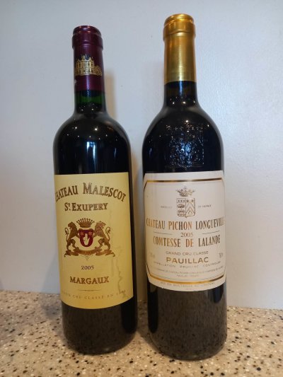 Two top Cru Classes from a great vintage, Malescot-St-Exupery and Pichon Lalande
