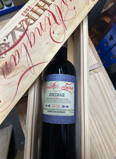 Chris Ringland, dry grown shiraz, Barossa Valley