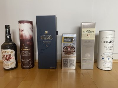 Various Whiskies