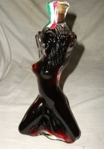 Bardolino,  Italian Red Wine in Stunning Lady Figure Bottle. 'Torboli'.