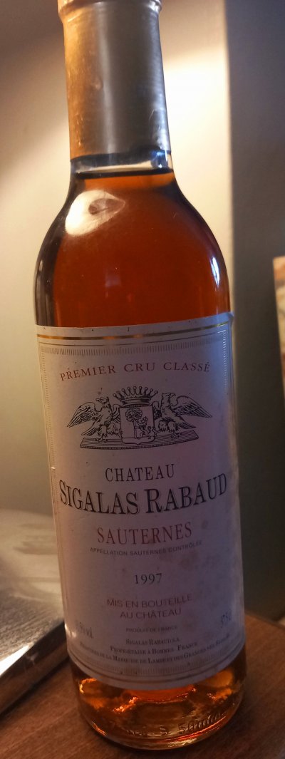 Chateau Sigalas Rabaud Premier Cru Classe, Sauternes