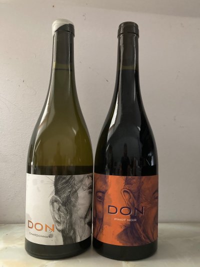 Barn Block Chardonnay 2018 and Pinot Noir 2019