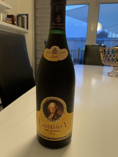 Bodegas Faustino V Reserva 2001