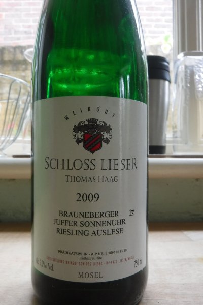 Schloss Lieser-Thomas Haag Brauneberger Juffer Sonnenuhr Riesling Auslese