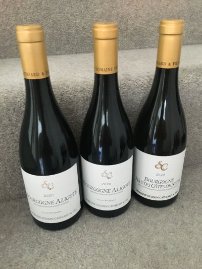 2020 (3 bottles) Cathiard Mixed Bourgogne Blanc 
