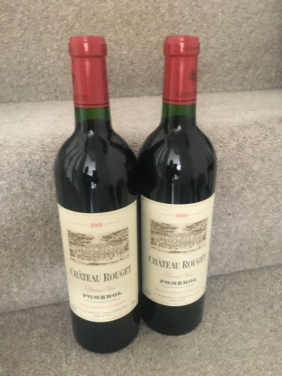 2009 (2 bottles) Chateau Rouget, Pomerol