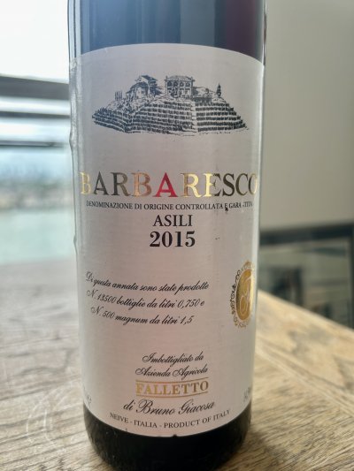 Bruno Giacosa, Barbaresco, Asili
