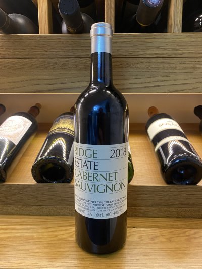 Ridge, Estate Cabernet Sauvignon, Santa Cruz Mountains