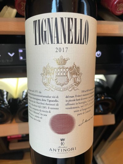 Tignanello, Antinori, Tuscany