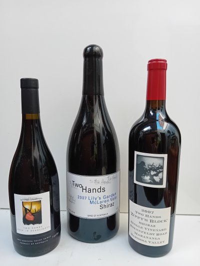 Two Hand's trio of wines (2x75cl and 1x150cl)