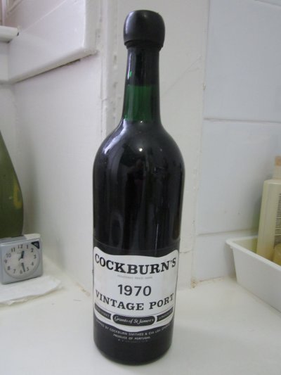 One Bottle of Cockburn's Vintage Port 1970 