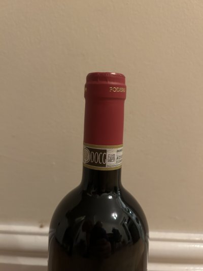 Cielo d’Ulisse, Brunello di Montalcino, Podere Le Ripi 2018