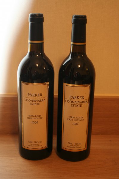 Parker Coonawarra Estate, Terra Rossa First Growth x 2 bottles