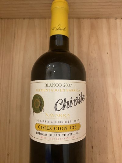 Chivite, Coleccion 125 Chardonnay, Navarra