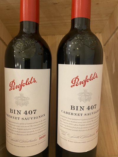 Penfolds, Bin 407 Cabernet Sauvignon, South Australia
