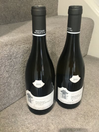 2015 (2 bottles) Jean-Claude Bachelet, Puligny-Montrachet, Les Aubues