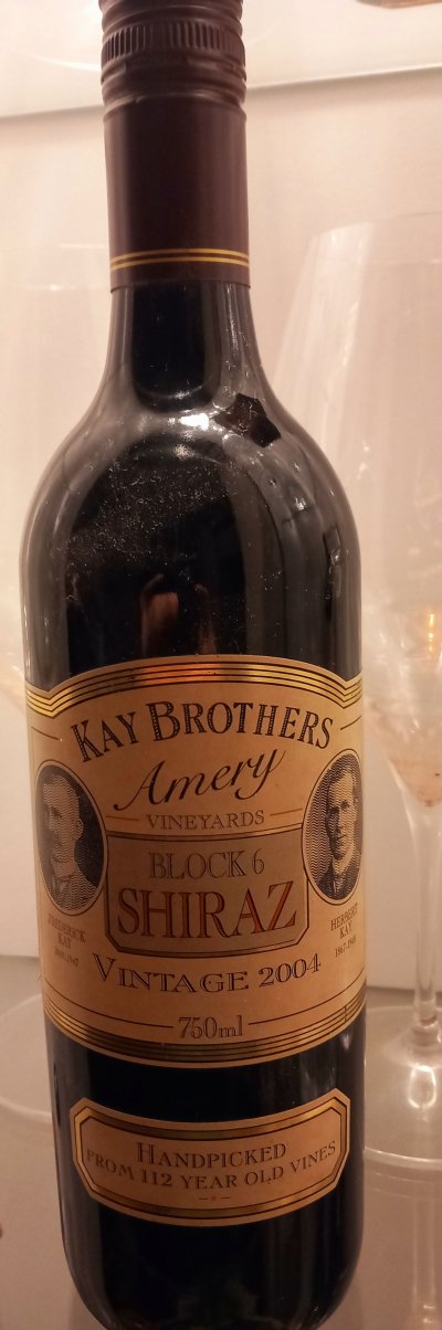 Kay Brothers, Amery Vineyards Block 6 Shiraz, McLaren Vale