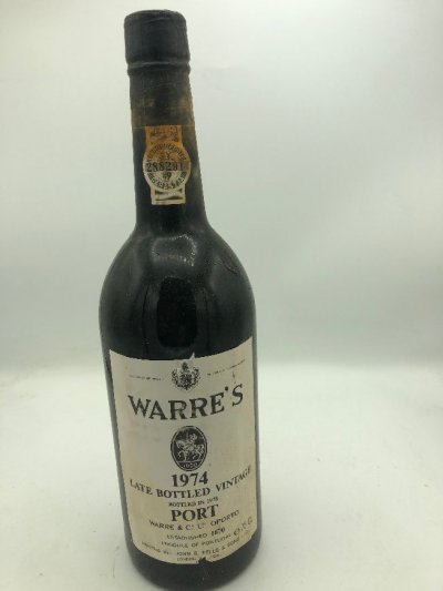 Warre 1974 Late Bottled Vintage Port Bottled 1978