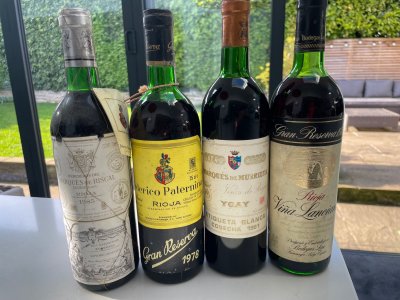 Aged Rioja x 4 1973 - 1985