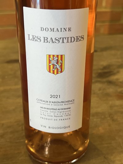 Domaine les Bastides, Provence Rose Organic 